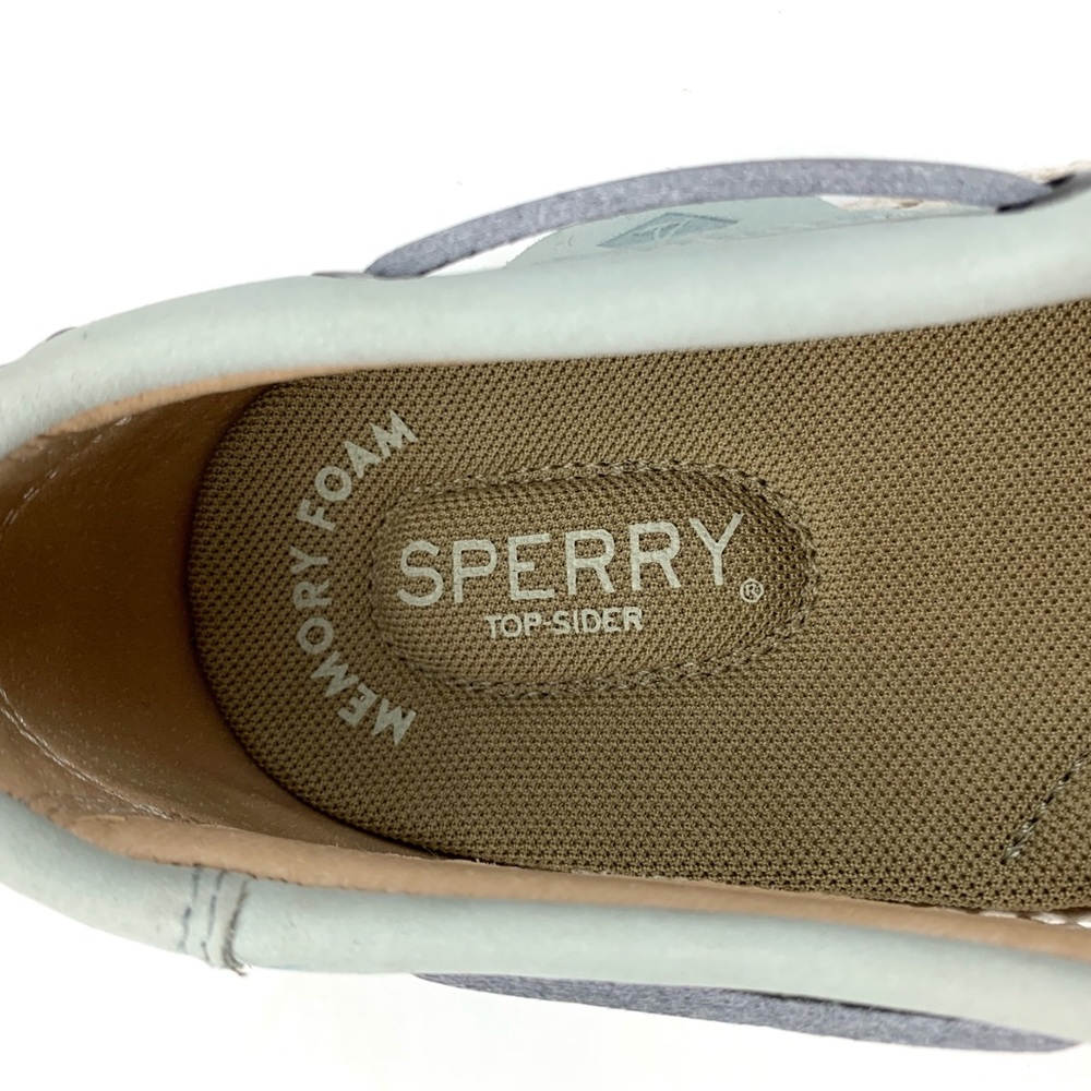 Sperry Angelfish Gray Mesh Topsides Boat Shoes - Picture 12 of 12
